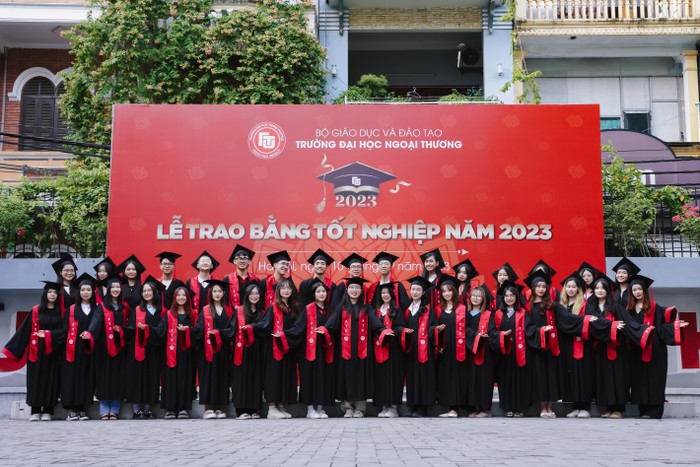 Sinh viên Trường Đại học Ngoại thương. (Ảnh: NTCC) NVB05766.jpg
