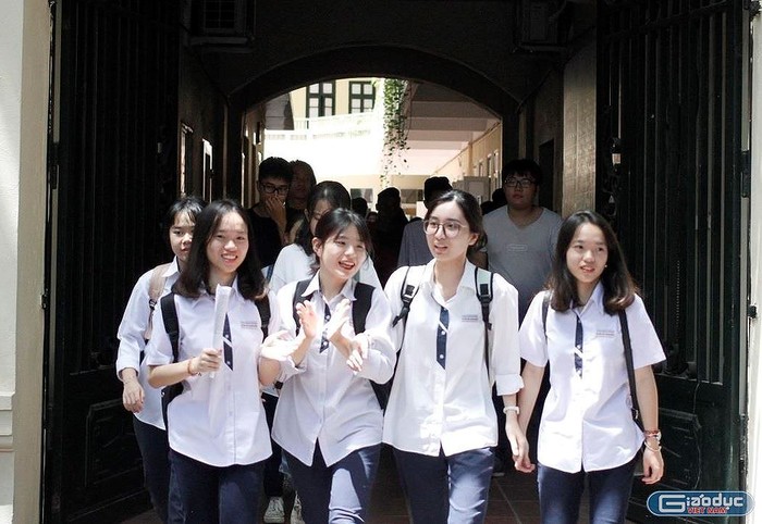 Hàng trăm ngàn thí sinh tham dự kỳ thi chỉ lấy kết quả xét tốt nghiệp (Ảnh minh họa: Trinh Phúc)