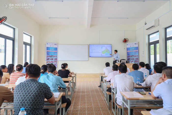 Cơ sở vật chất của Phân hiệu Trường Đại học Cần Thơ tại tỉnh Sóc Trăng. (Ảnh: Website nhà trường) ctu 6.png