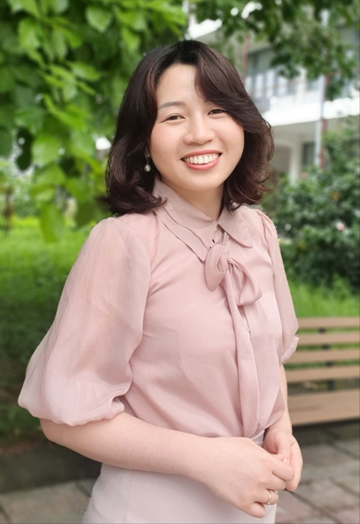 Tiến sĩ Nguyễn Diệu Cúc, Trưởng Bộ môn Quản trị văn phòng, Khoa Quản lý, Học viện Quản lý Giáo dục. Ảnh: NVCC. cô cúc.jpg