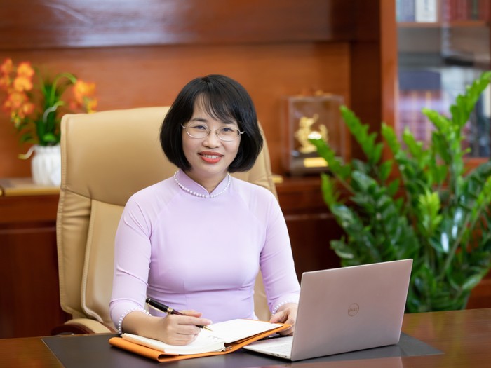 Phó Giáo sư, Tiến sĩ Phạm Thị Hoàng Anh, Phó Giám đốc phụ trách Ban điều hành Học viện Ngân hàng. (Ảnh: hvnh.edu.vn). 967962ec_PGS.TS. Pham Thi Hoang Anh.jpg