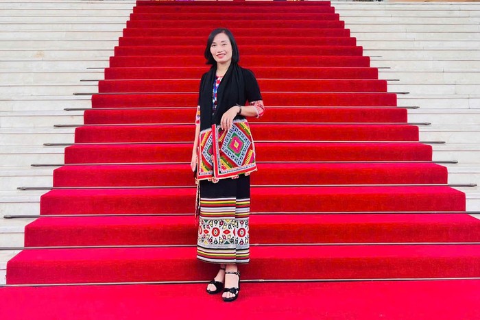 Cô Lê Thị Quang – Phó Hiệu trưởng Trường Mầm non Xá Lượng (huyện Tương Dương, tỉnh Nghệ An). Ảnh: NVCC co-quang.jpg