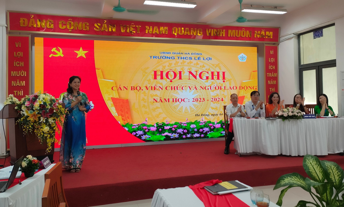 Cô Nguyễn Thị Thu Hương - Phó Trưởng phòng Giáo dục và Đào tạo quận Hà Đông. Ảnh: website Phòng Giáo dục và Đào tạo.