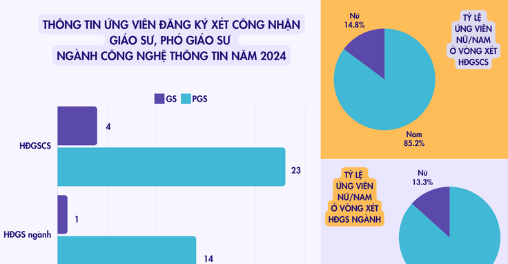 Tỷ lệ ứng viên GS, PGS bị loại nhiều nhất, Chủ tịch HĐGS ngành CNTT chia sẻ